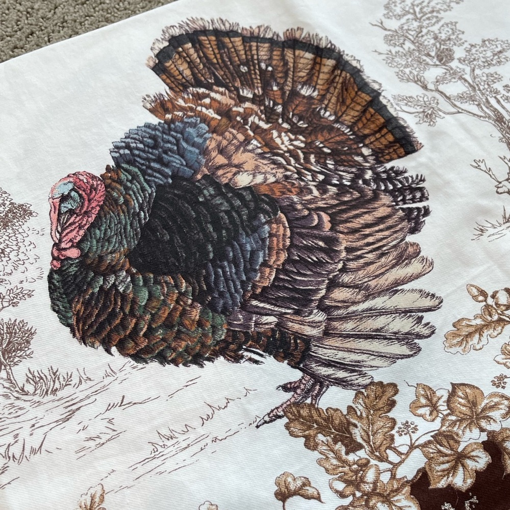 Williams Sonoma Thanksgiving 80”x108”Tablecloth